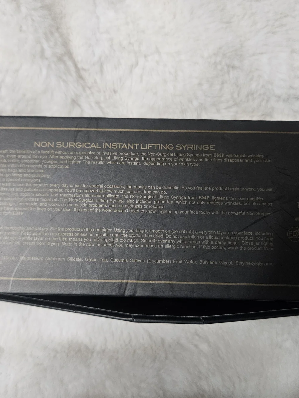 Empire Tech Non-Surgical Lifting Syringe 13mL Instant Face Lift Skin Tightening